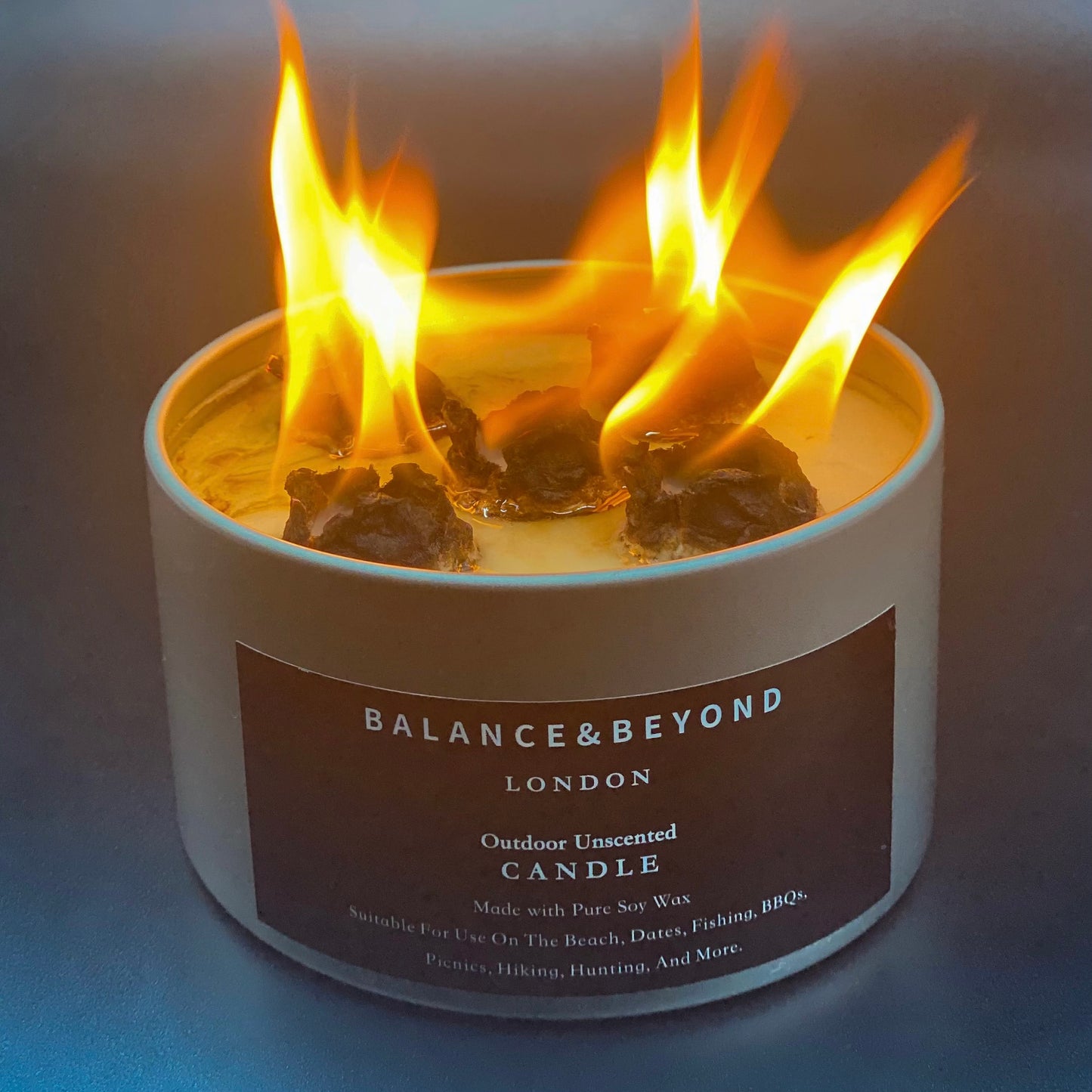 Stove-like Outdoor Candle